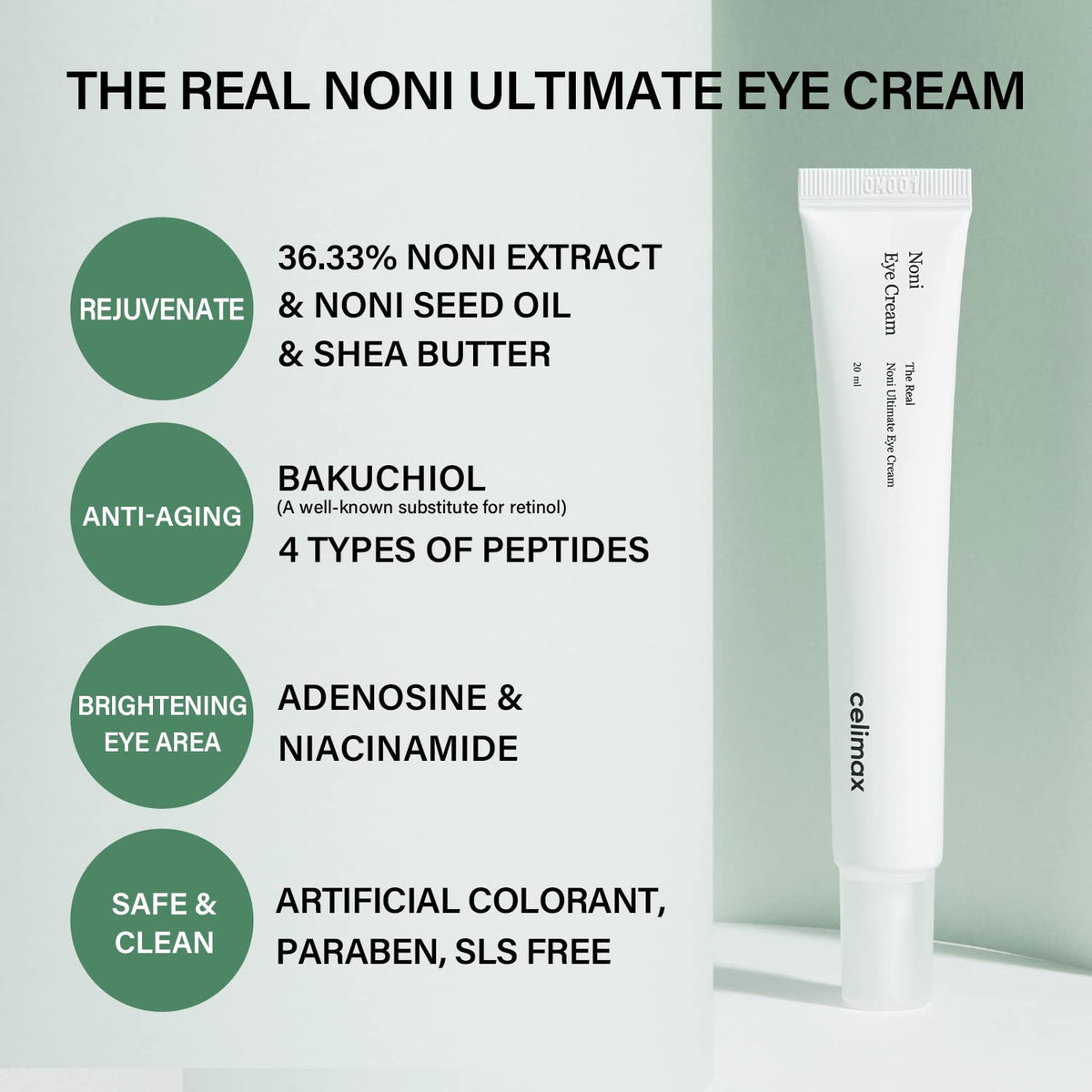 The Real Noni Ultimate Eye Cream 20ml